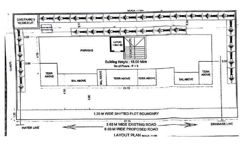 Sai-Gajanan-Residency_an old photo of a painting of a building