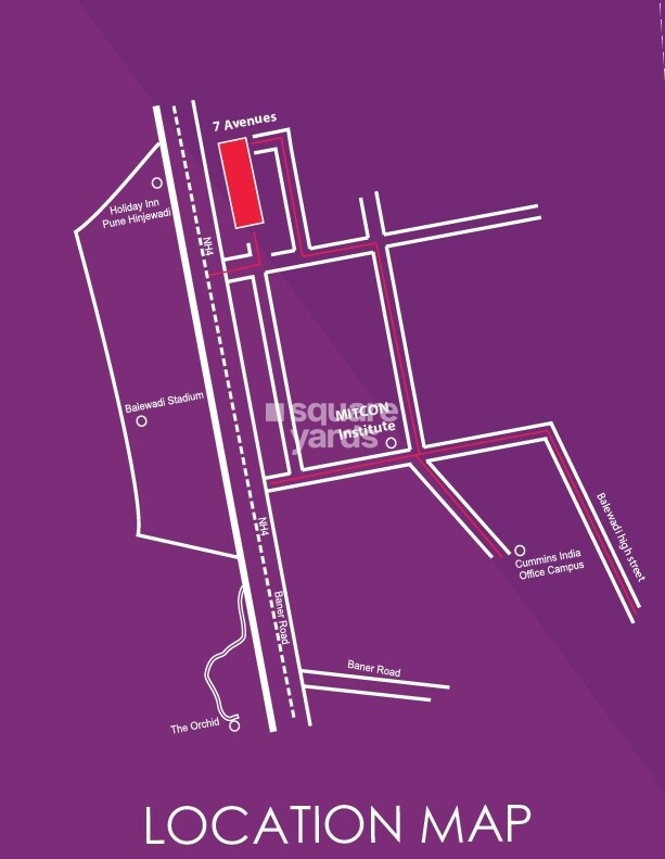 Sai Innovision 7 Avenues Location Image