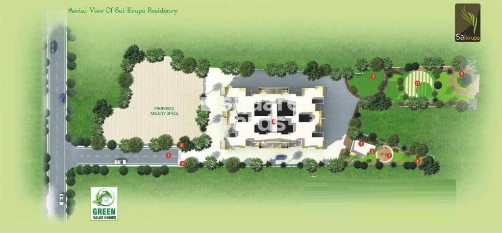 Sai Krupa Residency Lohegaon Master Plan Image