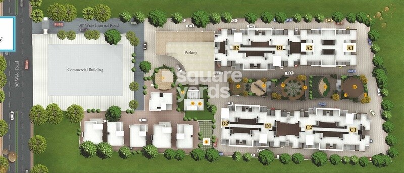 Sai Paradise Apartment Master Plan Image