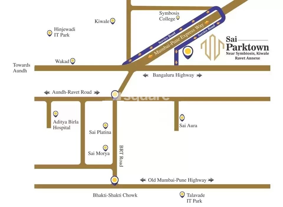 Sai Parktown Location Image