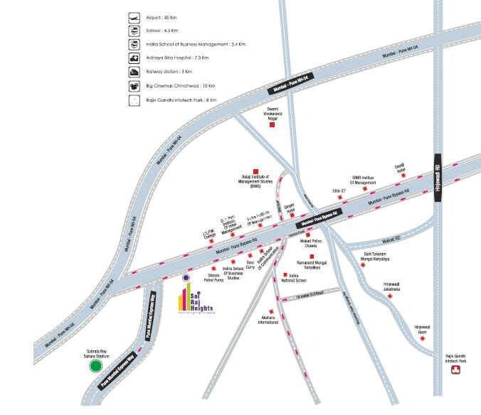 Sai Sai Raj Heights Location Image