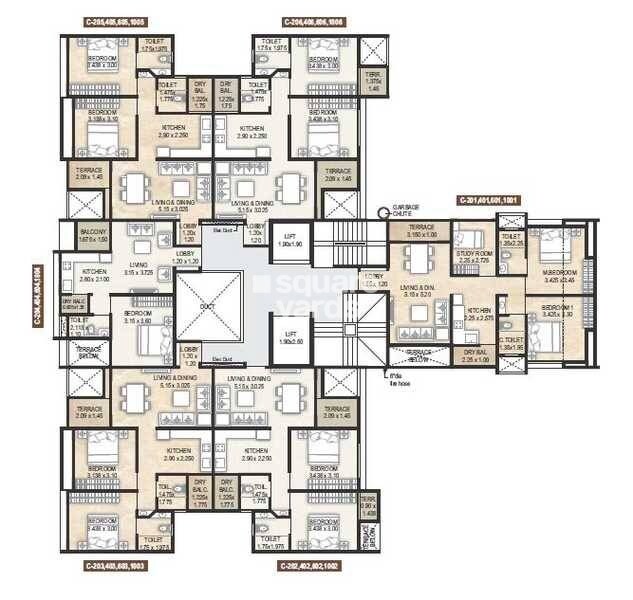 Sai Samarttha Saisha Floor Plans