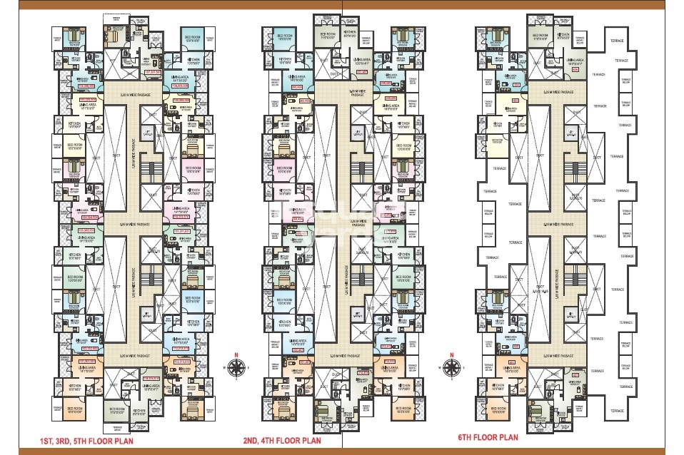 Sai Sane Sri Roz Paradise Floor Plans