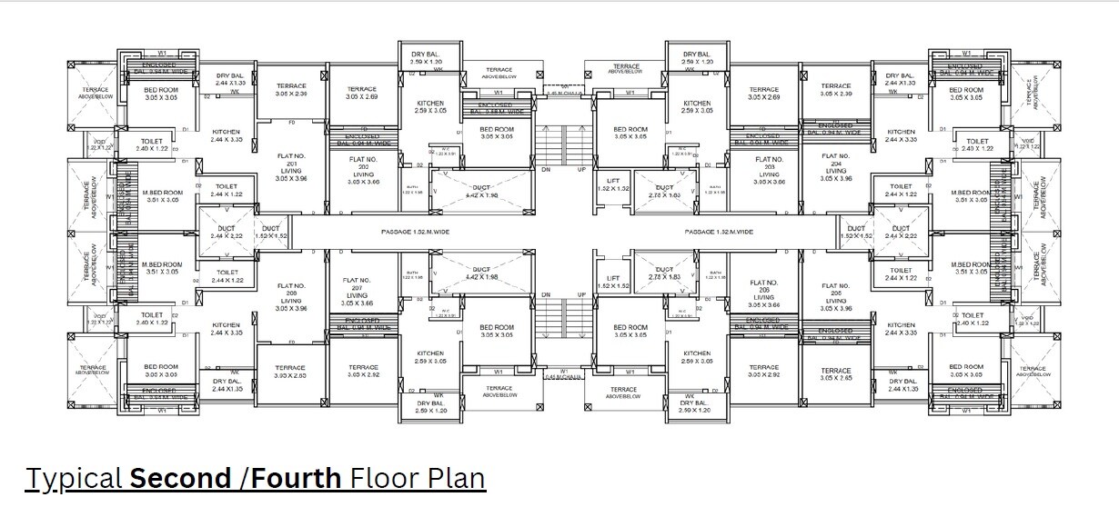 Sai Sanskruti Wagholi Floor Plans 1