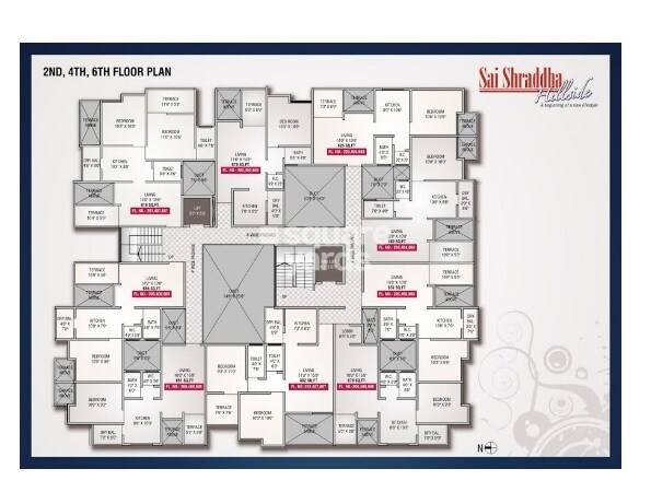Sai Shraddha Hillside Floor Plans
