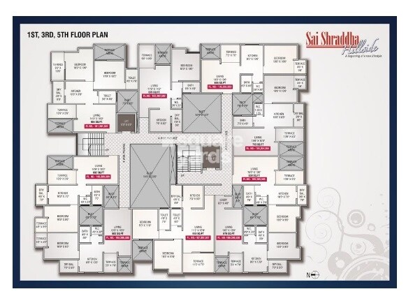 Sai Shraddha Hillside Floor Plans