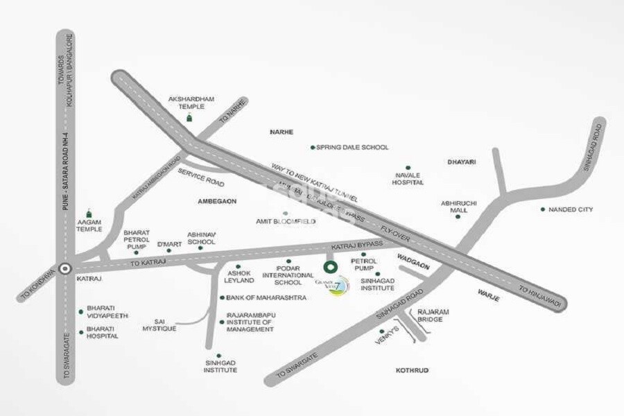 Sai Shree Grandview7-Phase-III Location Image