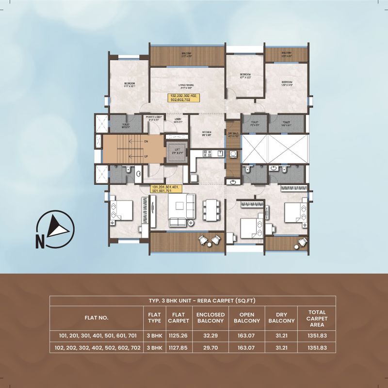 Sai Shriya Akash Floor Plans