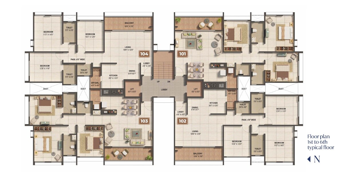 Sai Shriya Anand Floor Plans