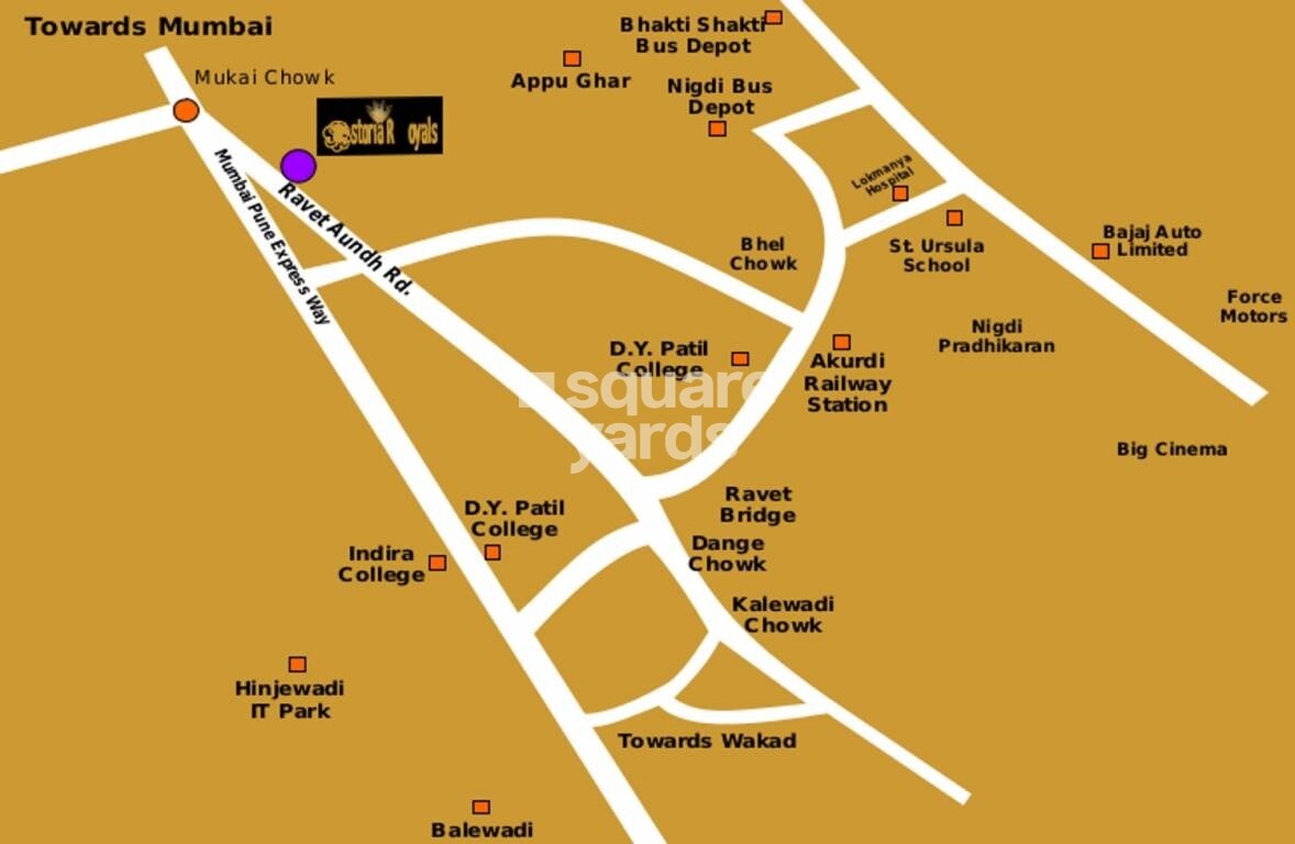 Sai Venkata Astoria Royals Location Image