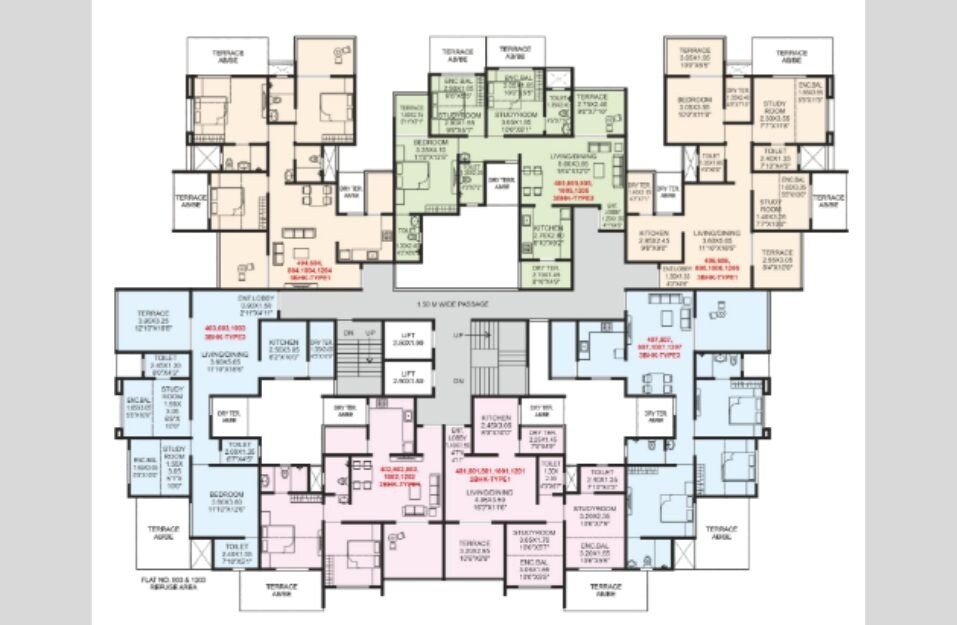 Saibaba Shantivan Floor Plans