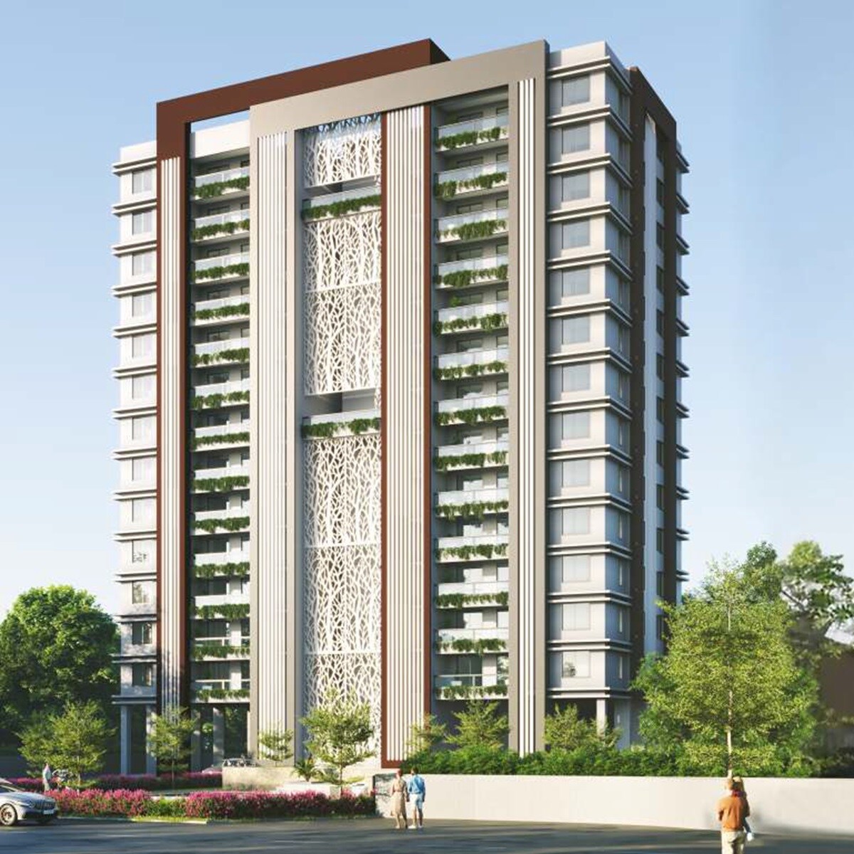 Sainath Pinewood Apartment Exteriors
