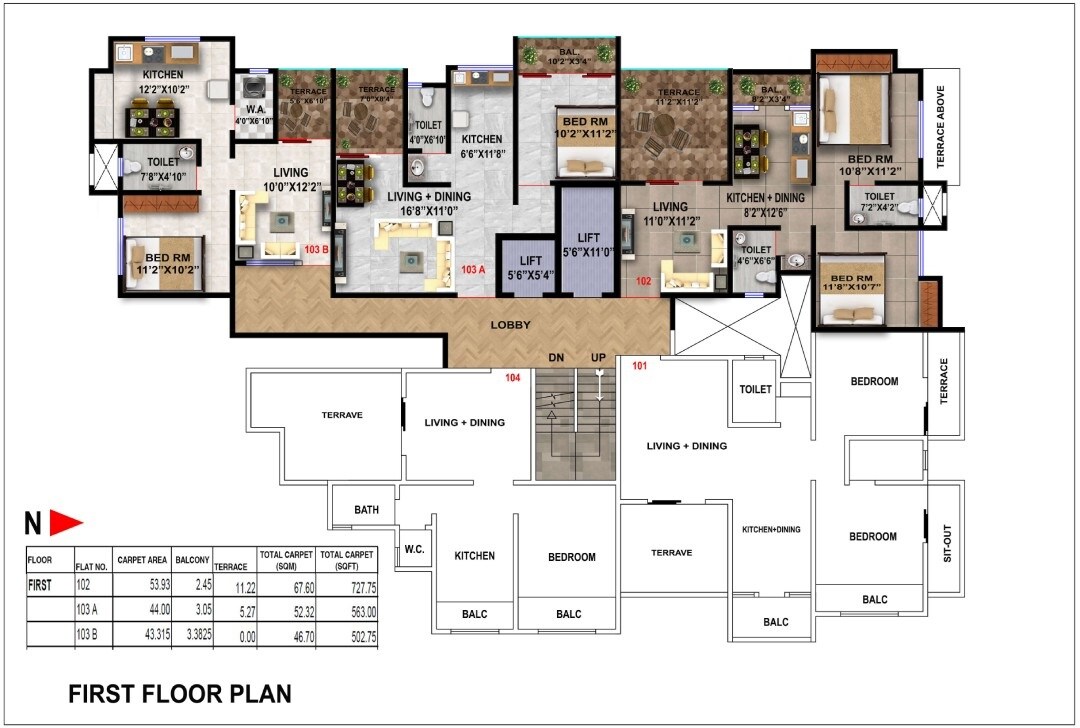 Samarth OM Residency Floor Plans 2