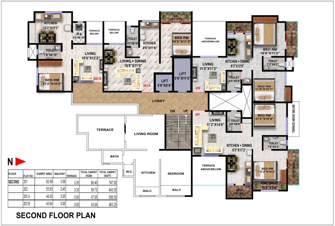 Samarth OM Residency Floor Plans 3