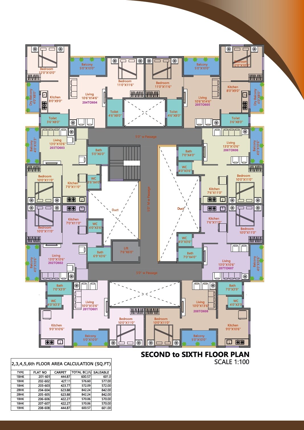 Samarth Sonai Heights Floor Plans
