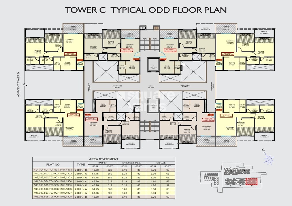 Samarttha Trimurti 41 Estera Floor Plans 1