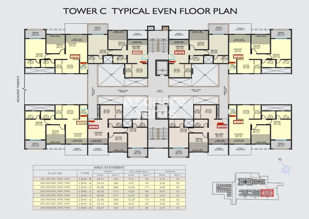 Samarttha Trimurti 41 Estera Floor Plans 2
