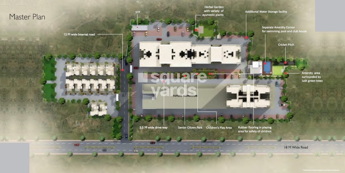Samarttha Trimurti 41 Estera Master Plan Image