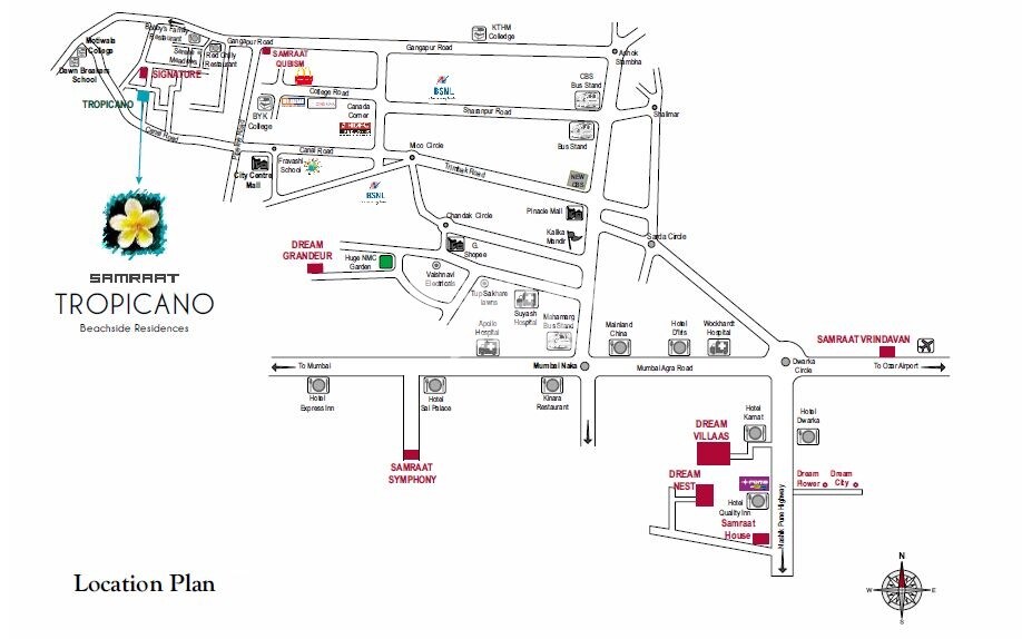 Samraat Tropicano Location Image