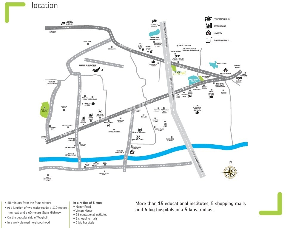 Samrat Green Republic Location Image