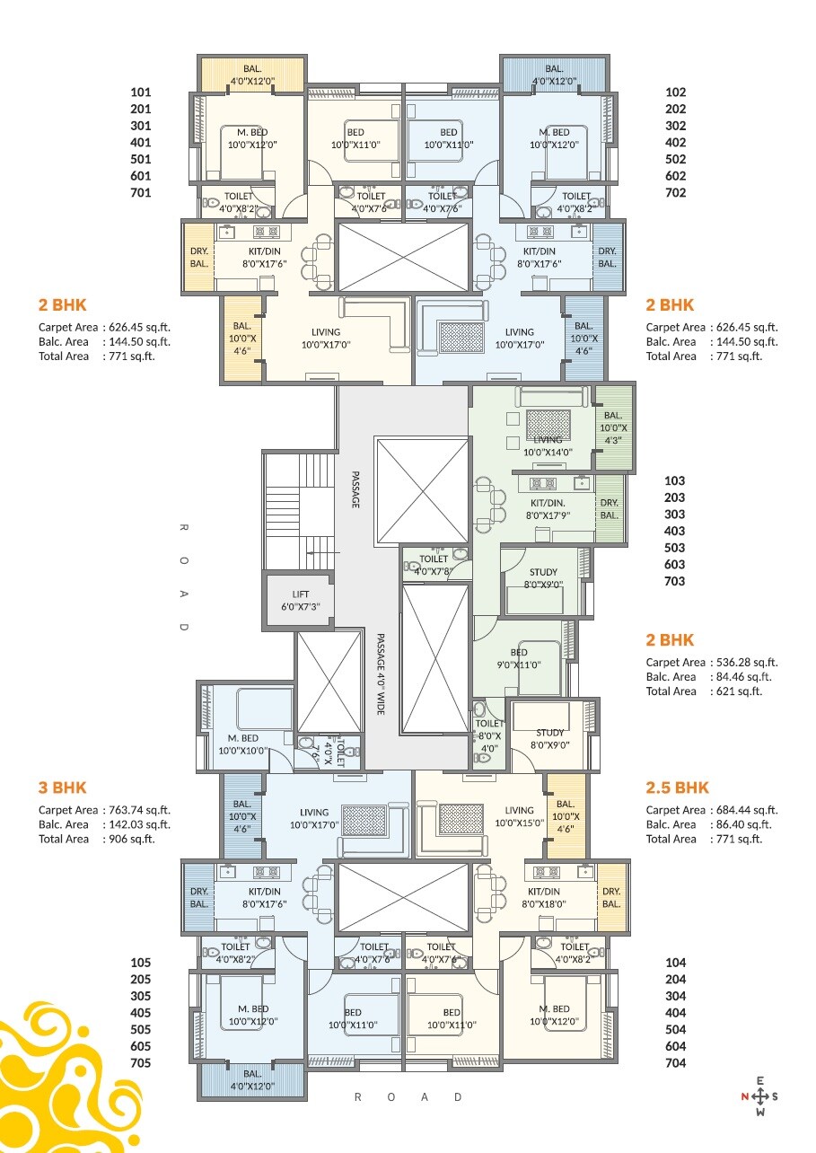 Samruddhi Sunview CHS Floor Plans