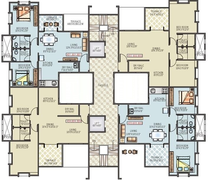 Sancheti Eves Garden Floor Plans 1
