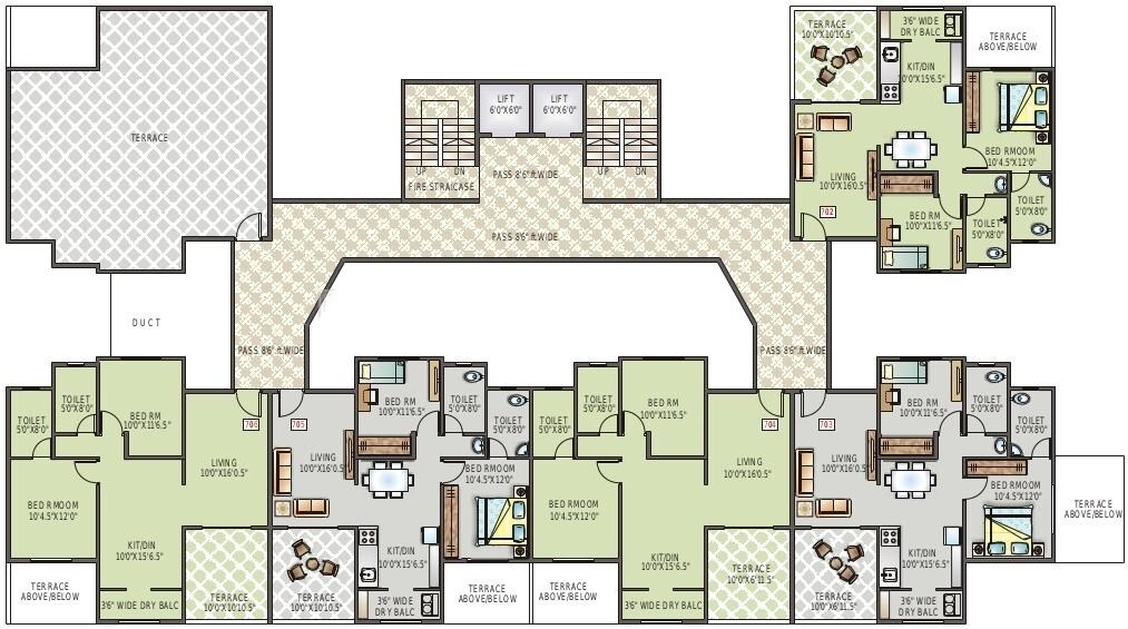 Sancheti Eves Garden Floor Plans 2