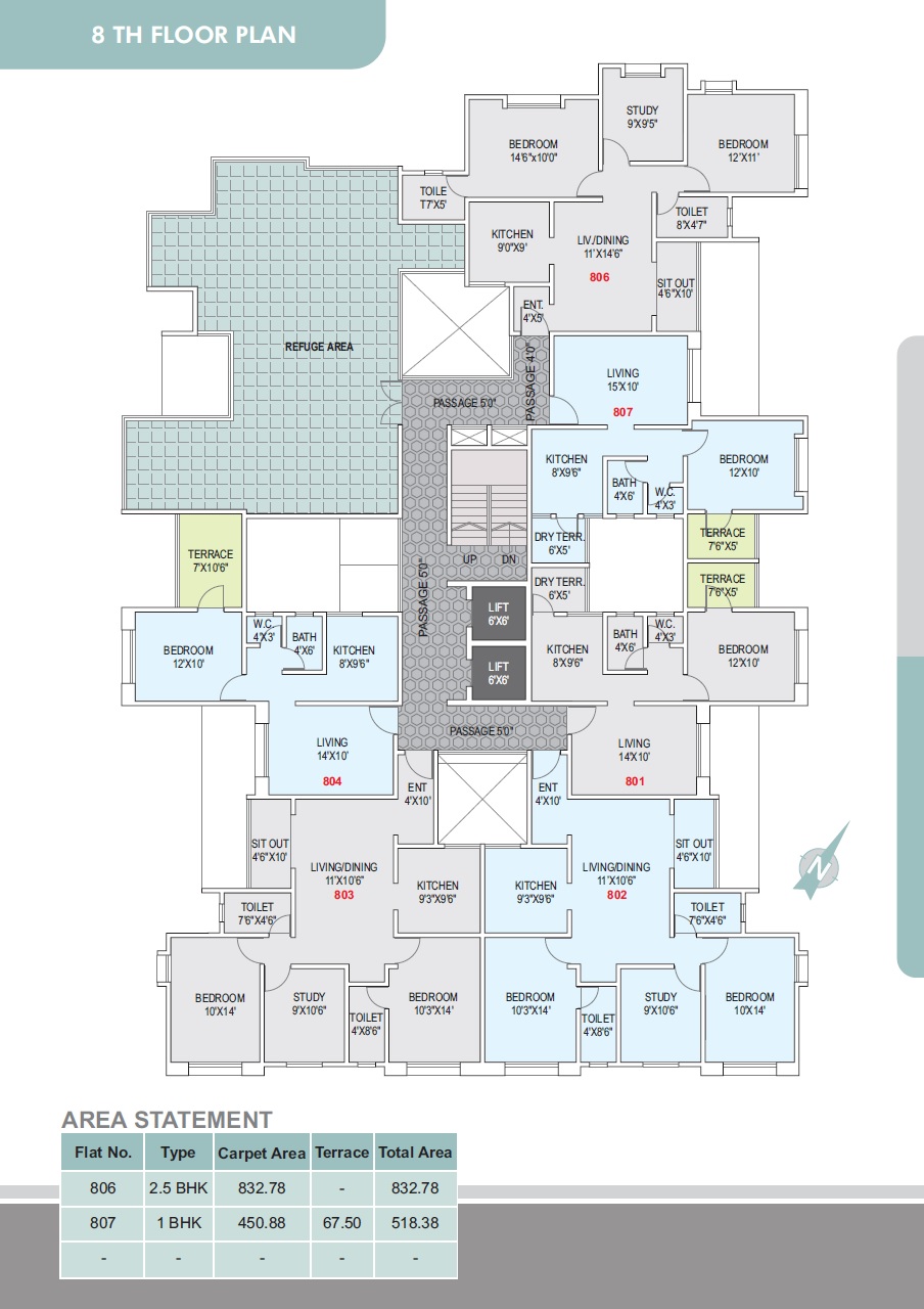 Sangameshwari Apartment Floor Plans