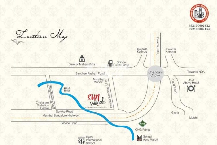 Saniket Sunwinds Location Image