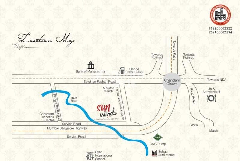 Saniket Sunwinds Location Image