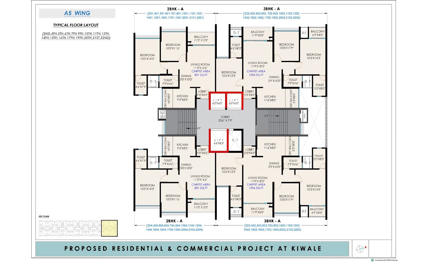 Saniket The Rising Floor Plans