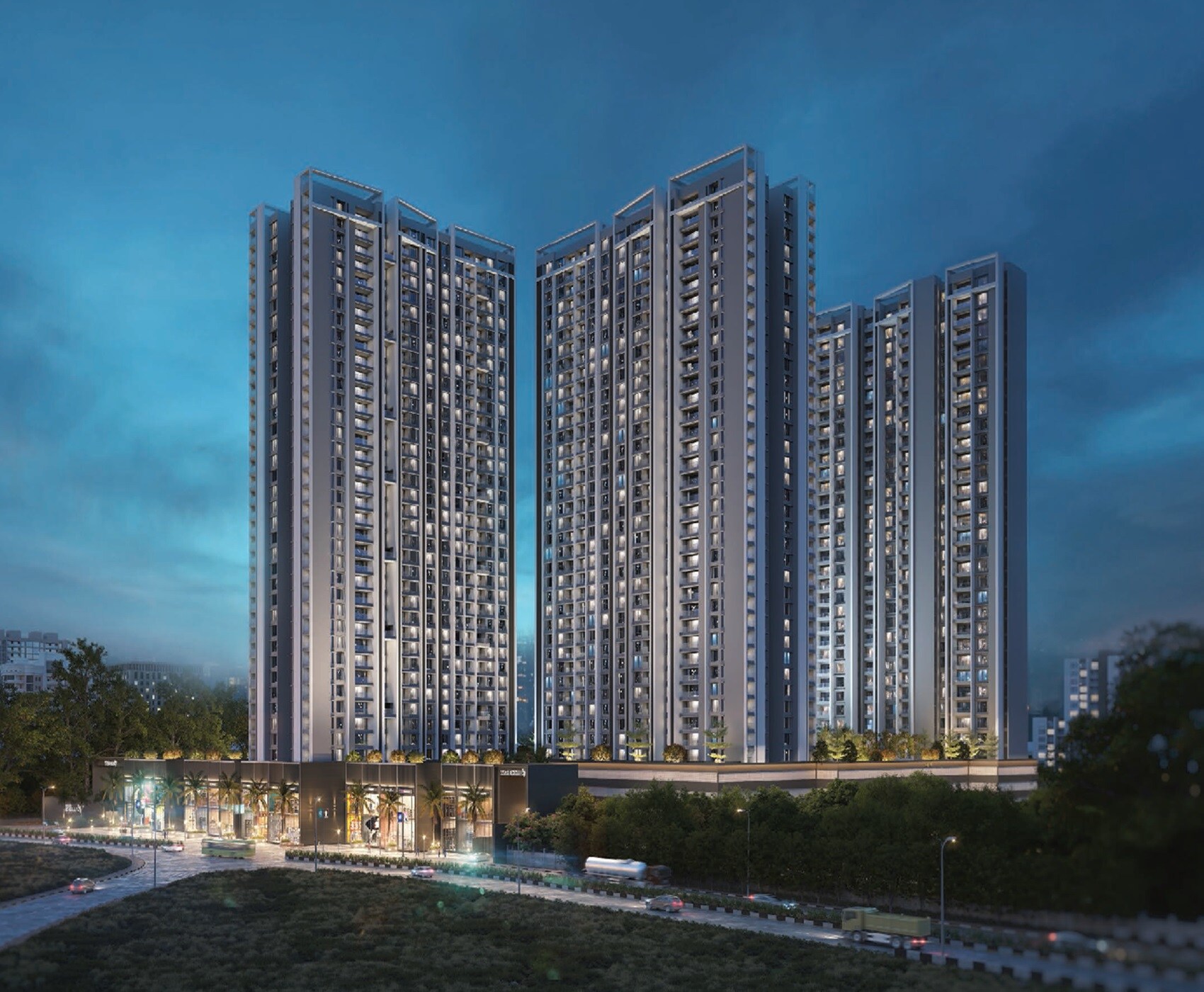 Saniket WYCE Exclucity Apartment Exteriors