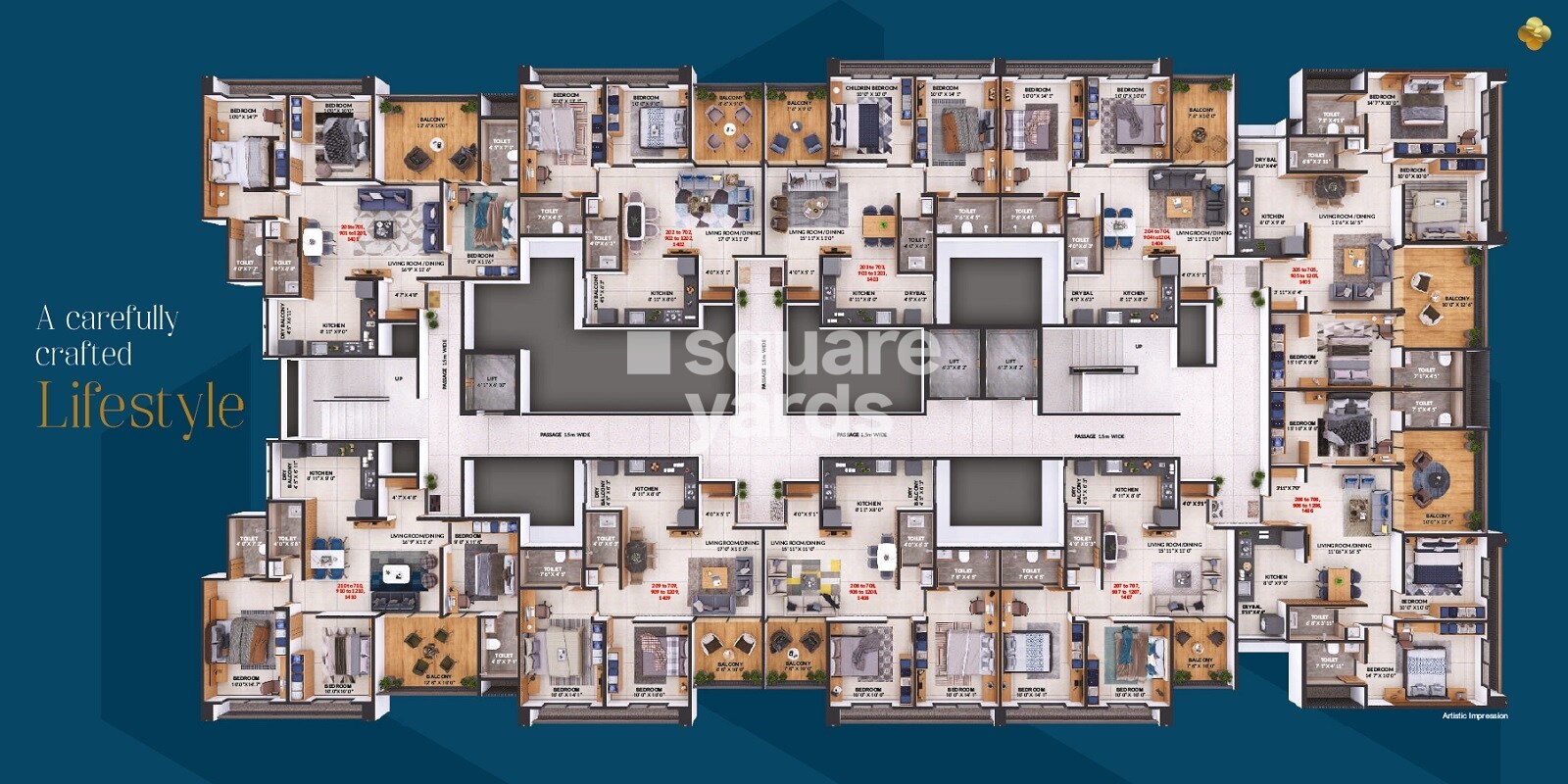 Sankalp Alyssum Floor Plans