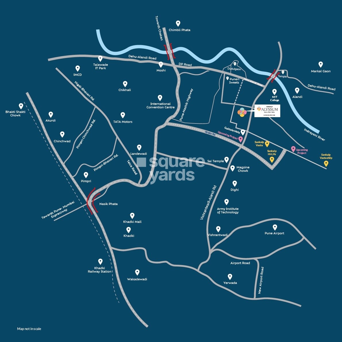 Sankalp Alyssum Location Image