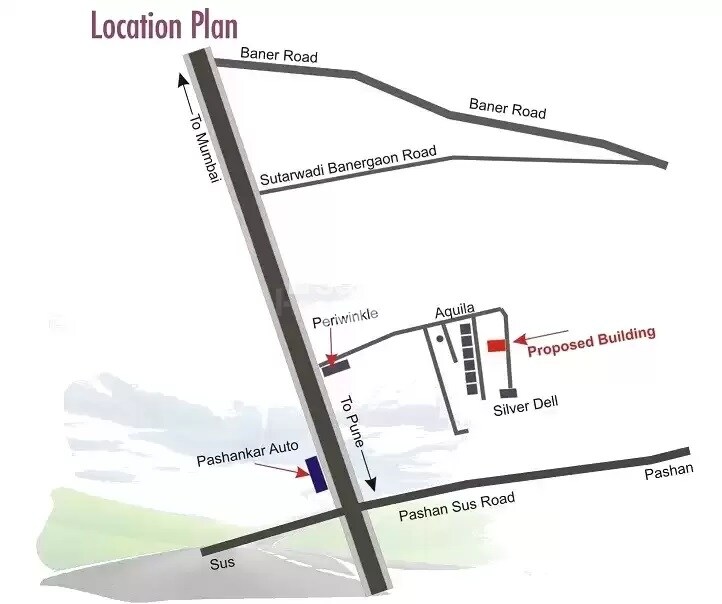 Sankalp Residency Baner Location Image