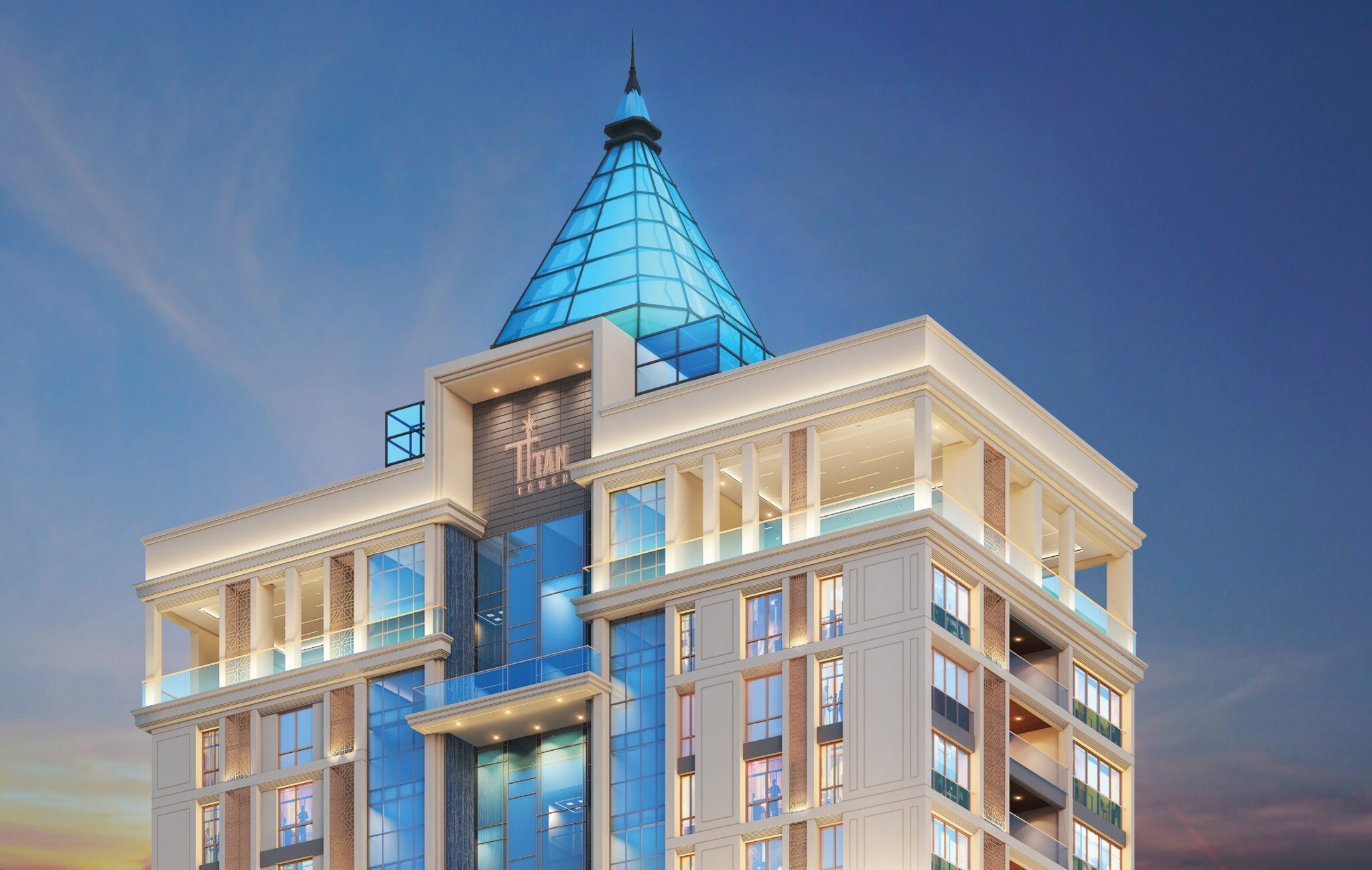 Sankalp Titan Towers Apartment Exteriors