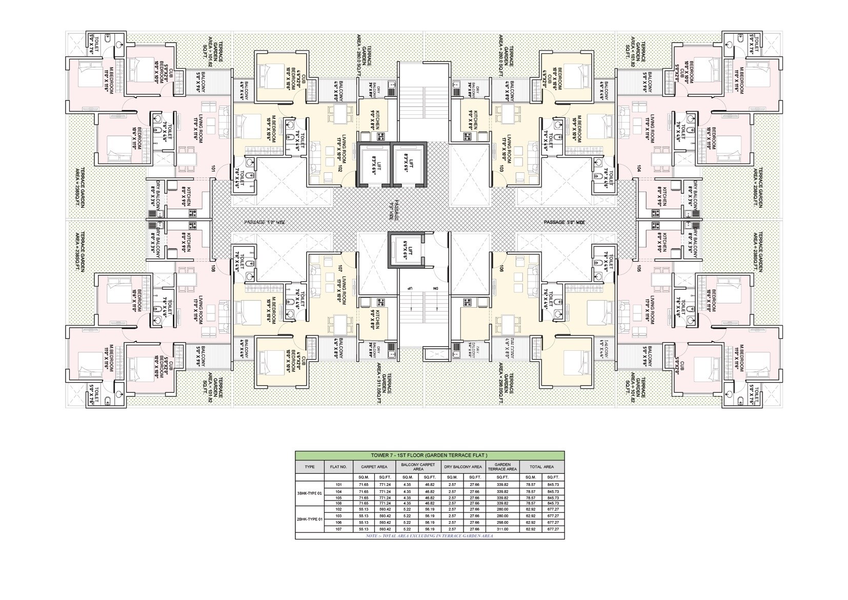 Sankla Sommet Floor Plans 1