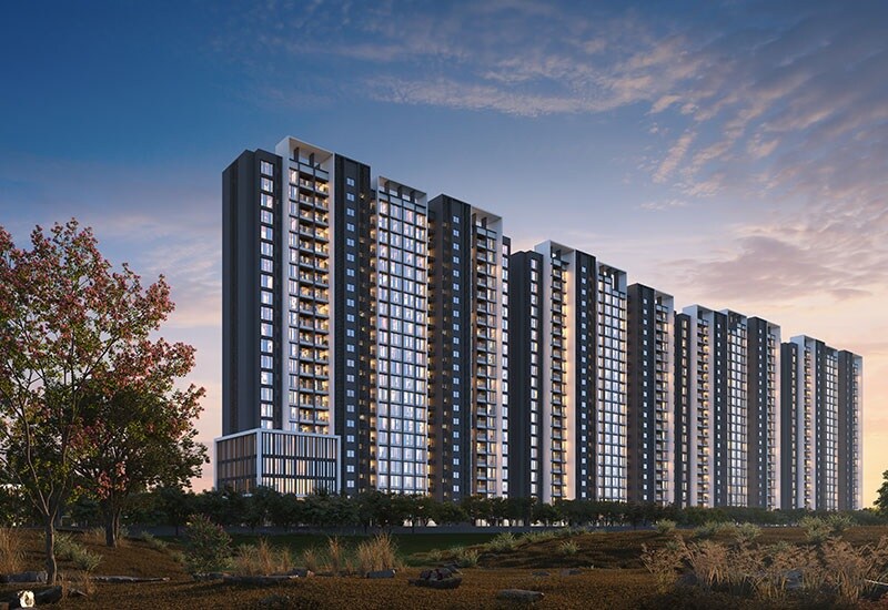 Sankla West World Apartment Exteriors