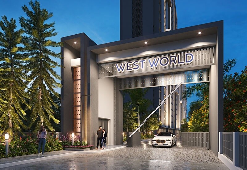 Sankla West World Entrance View