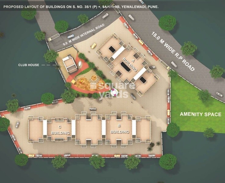 Sanraj Antara Apartment Master Plan 1