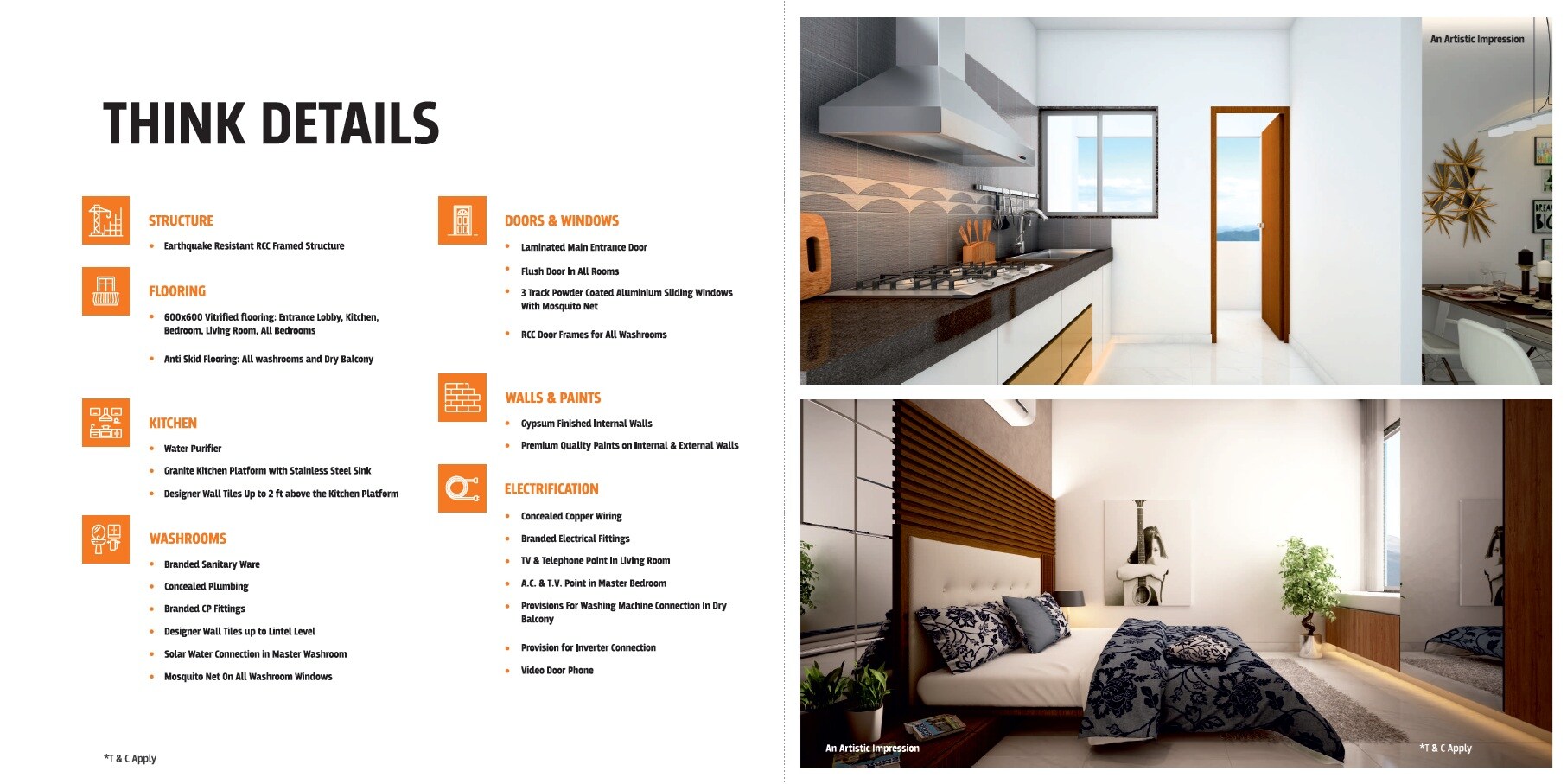 Sanskruti Meander Apartment Interiors