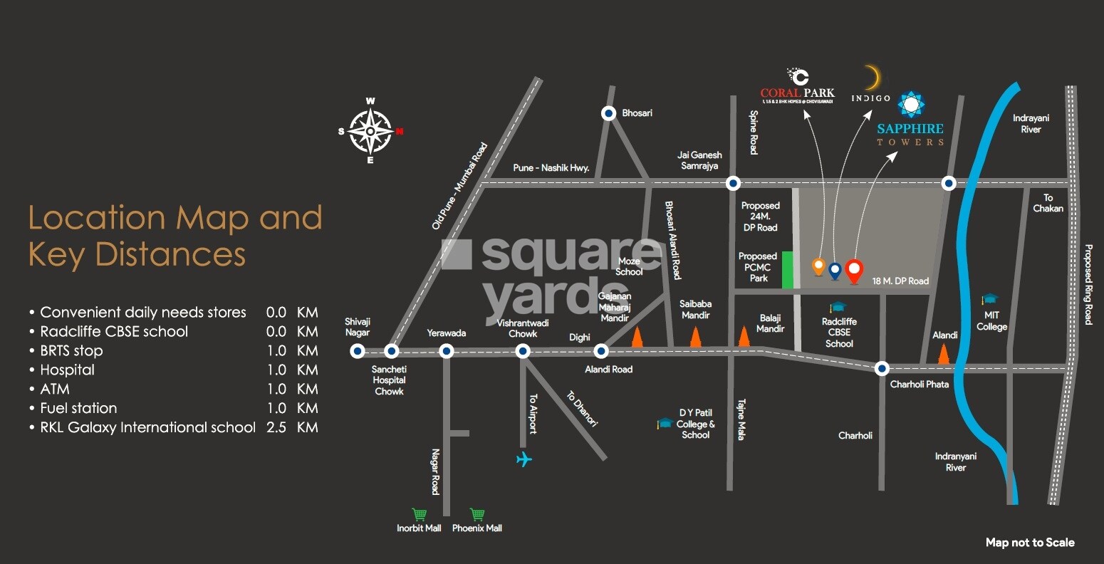 Sapphire Towers Charholi Budruk