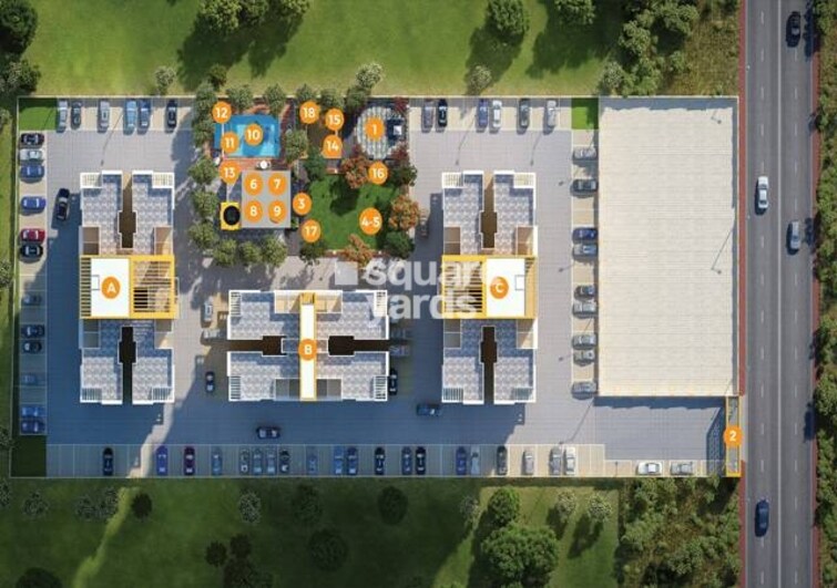 Saptsiddh Savali Saffron Master Plan Image