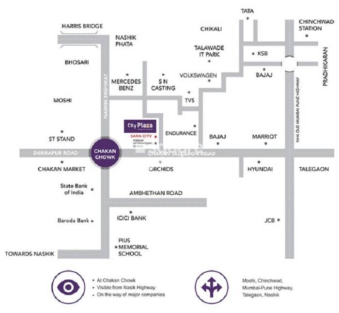 Sara City Plaza Location Image