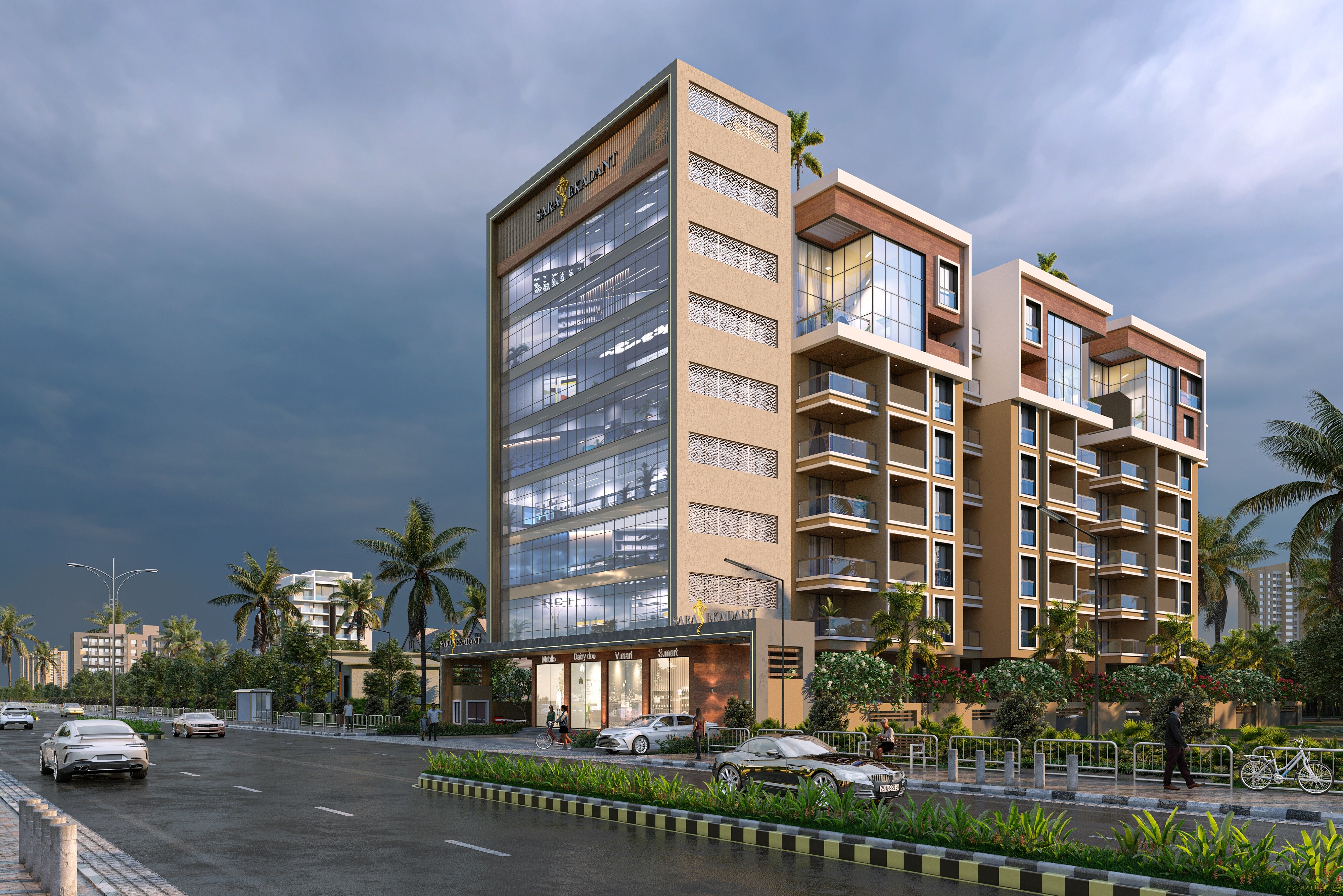 Sara Ekadant Apartment Exteriors