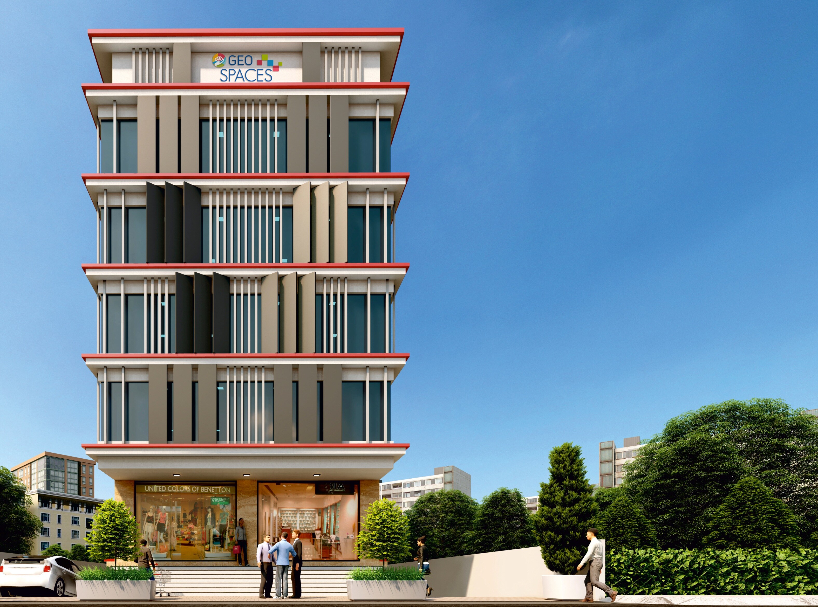Sardar Geo Spaces Commercial Exteriors