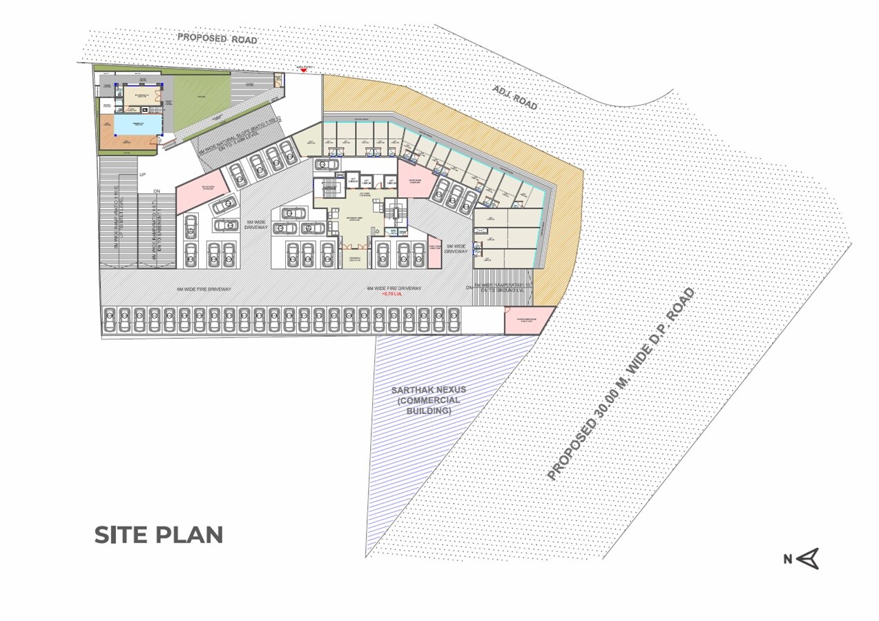 Sarthak Highreach Master Plan 1