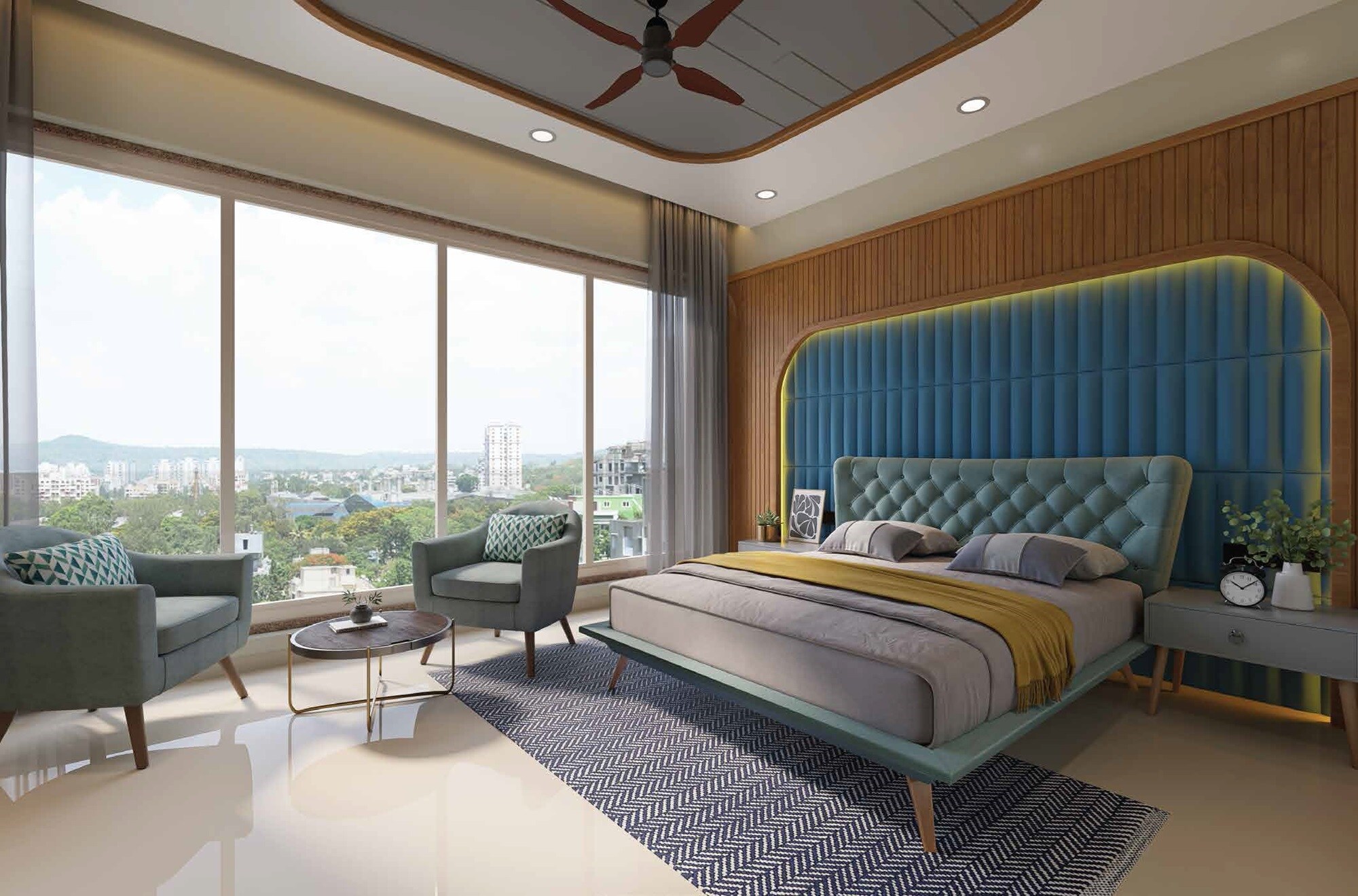 Sarthak Sahayog Apartment Interiors 2