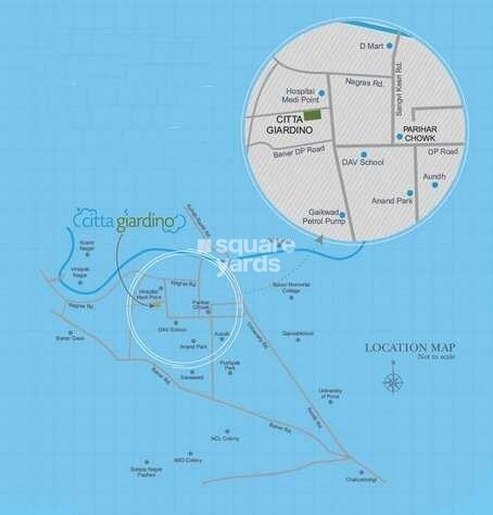 Satkar Citta Giardino Location Image